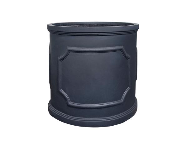 Clayfibre Chelsea Cylinder Planter - Grey